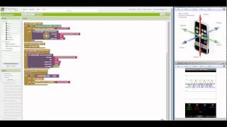 App Inventor  Accelerometer Sensor Tester [upl. by Anassor271]