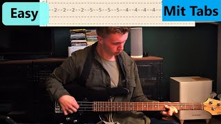 Joy Division  Warsaw  Bass Cover mit Tabs [upl. by Nnayrrehs]