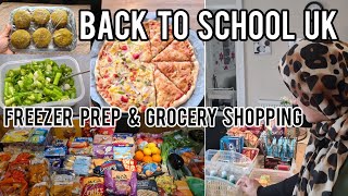 Back to School Meal PrepGrocery Shopping for Back to SchoolBack to School Uk 2024Meal Planing [upl. by Francklin224]