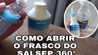 Como Abri o frasco do salsep 360° rápidoe reutilizar [upl. by Neret]