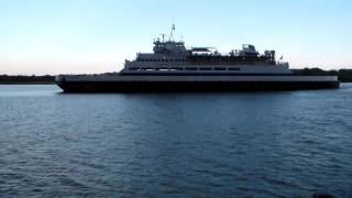 Watching Cape May Lewes Ferry Dock [upl. by Ahseken]