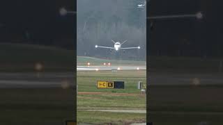 Cirrus SF50 Vision Jet Landing in Bern Switzerland [upl. by Crispas]