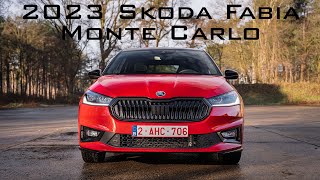 2023 Skoda Fabia Monte Carlo Review [upl. by Aleac255]