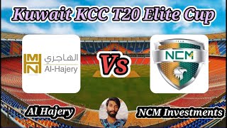 Al Hajery Team Xl vs NCM Investments  Match 15  KCC T20 Elite Cup [upl. by Assiralc]