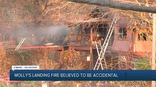 Mollys Landing fire believed to be accidental [upl. by Lehctim]