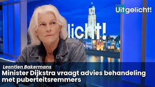 Uitgelicht 19 juni 2024  Leontien Bakermans over de adviesvraag behandeling met puberteitsremmers [upl. by Aerdnael]