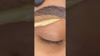 Eyebrows wax shape tutorial 😮shorts shortvideo [upl. by Greiner41]