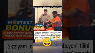 SIZDAYAM SHUNAQA DOSTIZ BORMI😅❤️funny 1mln comedyvideos instagram subscribe japan rek eeuu [upl. by Xad]