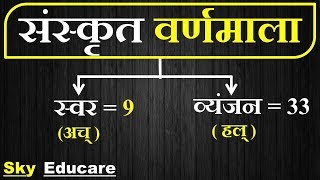 Sanskrit Varnamala Varnmala संस्कृत वर्णमाला swar vyanjan alphabets of sanskrit sanskrit swar [upl. by Elison112]