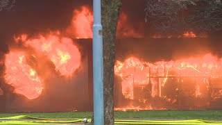 Großbrand Kerzenhandlung in BedburgHau [upl. by Searle]