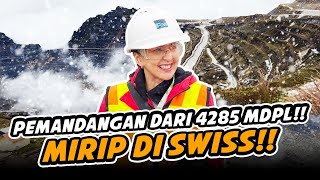 PENGALAMAN PERTAMA KE GRASBERG MINE DI PAPUA NAIK BIS ANTI PELURU [upl. by Nojel489]