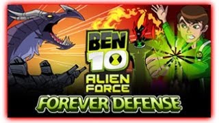 Ben 10  Forever Defense  Ben 10 Games [upl. by Elleiand]