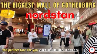 Ep8  The biggest mall of Gothenburg  Nordstan  Walking tour  Gothenburg series  travellabroad [upl. by Eelah]