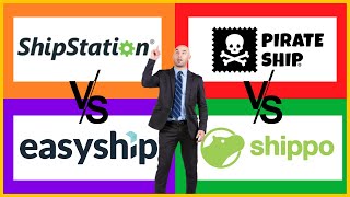 Best Shipping Software  ShipStation Vs Pirateship Vs EasyShip Vs Shippo [upl. by Allerbag]