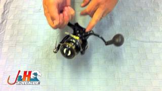 Shimano Thunnus CI4 4000 Spinning Reel TU4000CI4  JampH Tackle [upl. by Naitsihc131]