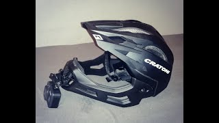 Cratoni CManiac GoPro hero 8 Setup [upl. by Shuler]