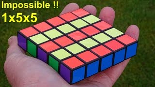 Tony Fishers IMPOSSIBLE 1x5x5 fully functional correctly proportioned cuboid puzzle [upl. by Naarah943]