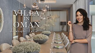 HOUSE TOUR OF A LUXURY VILLA IN OMAN [upl. by Asilana777]