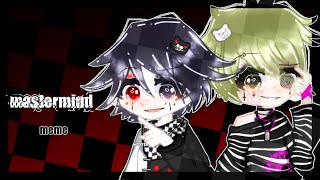 mastermind meme\ 「rantaro x kokichi」mastermind au『art』 [upl. by Ludeman]