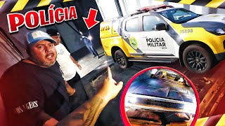 ME FERREI 💢 OS POLÍCIAS AMIGO DO RENATO ME PEGARAM COM O CARRO DO CONTEINER NA MADRUGADA [upl. by Akinek236]