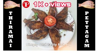 Spicy Fish Fry  Sankara Fish Fry  Seafood  Fish Recipe  Tawa Fish Fry ThiramaiPettagam​ [upl. by Eivla287]