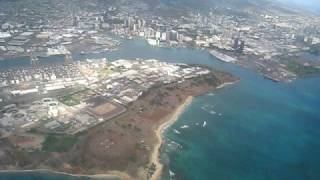 American Airlines 757 takeoff from Honolulu to SFO [upl. by Shivers]