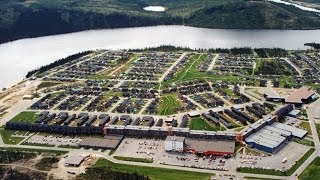 Les Grands Projets Québécois  Le MurÉcran de Fermont [upl. by Ellekcim]