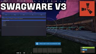 PATCHED Best Cracked Rust Cheat SwagWare V3 Premium and Free Version Review and Gameplay [upl. by Ingaberg]