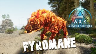 Taming A Pyromane  Ark Survival Ascended  The Center [upl. by Walling]