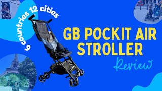 GB Pockit Air All Terrain Stroller Review  From someone who really used it [upl. by Nnaaihtnyc]