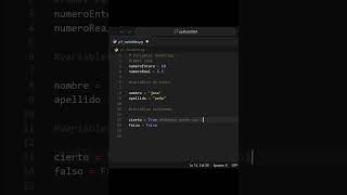 Practica tipos de datos 4 python facultadautodidacta pythonprogramming [upl. by Acinemod623]