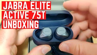 Jabra Elite Active 75t Unboxing and Demo  Getting Started and Buttons Explained [upl. by Litta]