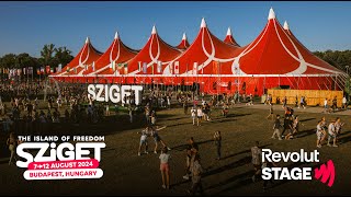 Sziget Festival 2024 I Revolut Stage Lineup [upl. by Tung]