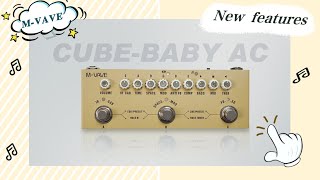 Cube Baby ac Introduction to new functions and effect display [upl. by Eidolem]