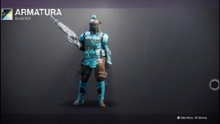 Destiny 2 Hunter with Legatus Armor Ornaments and Armatura Shader [upl. by Naara]