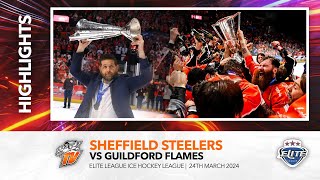 Sheffield Steelers v Guildford Flames  24th March 2024 [upl. by Airamanna337]