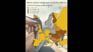 What is GDP of European countries in 2024 mapping [upl. by Lanti]