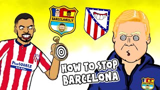 🤪Suarez hypnotizes Koeman🤪 Atletico Madrid vs Barcelona 2021 [upl. by Ahsema]