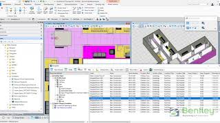 AECOsim Building Designer CONNECT Edition  Generate Room Data Sheet [upl. by Anawat]