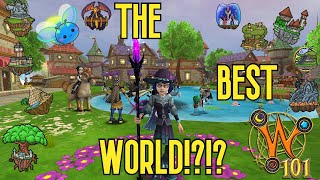 My top 3 Wizard101 Worlds as of 2024 [upl. by Alaj921]