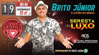 Live Show Brito Júnior O Astro do Brega  Seresta De Luxo FiqueEmCasa e Cante Comigo [upl. by Nohsyar]