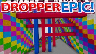 Minecraft  FALLING DROPPER  xSlayder vs Malakay  DUELUL [upl. by Caylor]