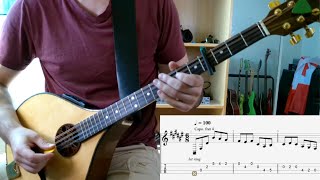 Creggan White Hare Intro Tutorial  Irish Bouzouki  Lesson Part 1 [upl. by Jorie]