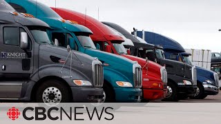 Demand for truck drivers is ramping up in Canada [upl. by Joed]