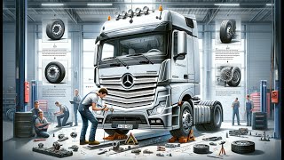 Mercedes Actros Wheel Angle Tutorial StepbyStep Guide [upl. by Agnot]