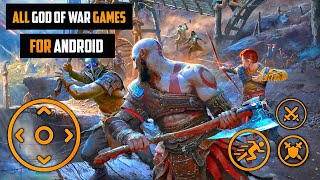 All God of War Games That You Can Play On Mobile Phones  Watch Now [upl. by Eirod]