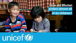 How did Bhutan protect its children from deadly diseases  UNICEF [upl. by Adaner]