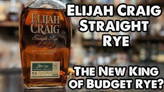 Elijah Craig Rye Whiskey Review Breaking the seal Ep91 [upl. by Pearlstein965]