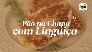 Receita Pão na Chapa com Linguiça  PrepareMaravilhas [upl. by Langley396]