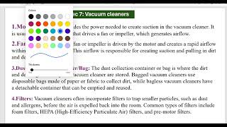 Lecture 7 Electric Vacuum Cleaners construction principle of operation and common malfunctions [upl. by Conlan403]